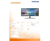 SAMSUNG 34" LS34J550WQRXEN - 636537 - zdjęcie 15